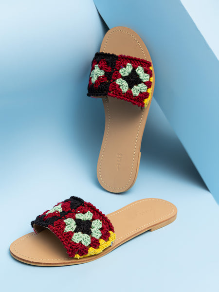 ShineFull Crochet Slippers